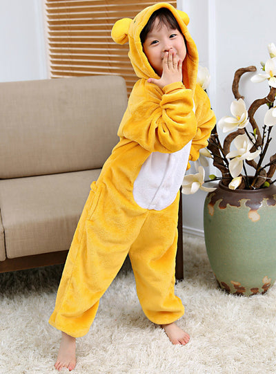 Children's Onesie Cosplay Bear Animal 