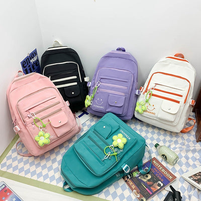 Nylon Large-capacity Leisure Backpack