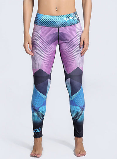 Printed Slim Legging Workout Clothes Sportswear 