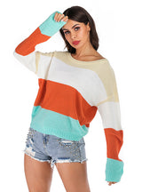 Loose Round Neck Long Sleeve Sweater