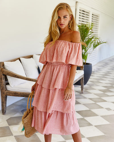 One shoulder Sake Holiday Style Dress