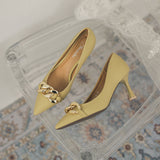 Women's Pointed Temperament High Heels Shoes