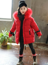 Girl Cotton-Padded Jacket Thickened Cotton Coat