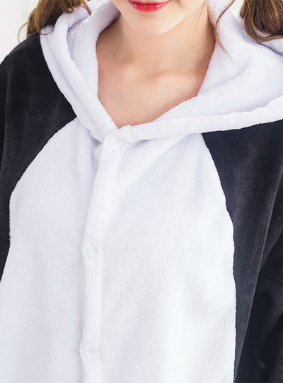 Panda Costume Pajamas Sleepwear Onesie 