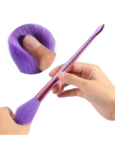 7pcs Fish Scales Makeup Brushes Set Face