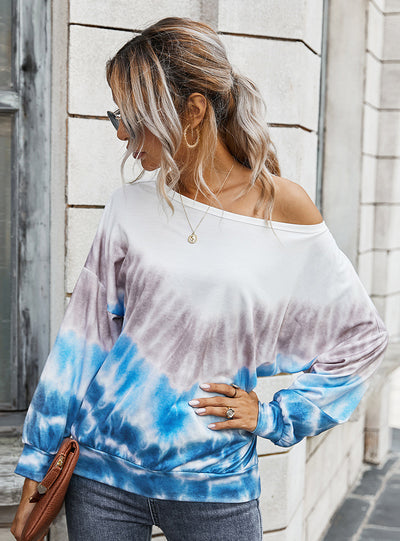 Color Matching Tie-dyed T-shirt
