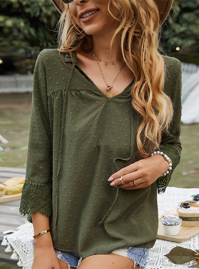 Women Leisure Style Shirt Top