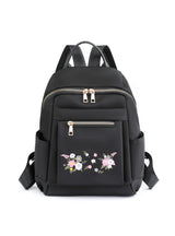 Embroidered Oxford Cloth Outdoor Backpack