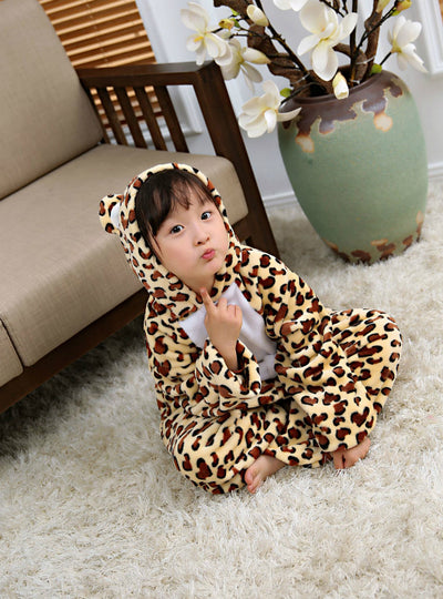 Kids Boys Girls Children's Leopard Onesie