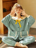 Spring and Autumn Cotton Long Sleeve Cotton Sleepwear