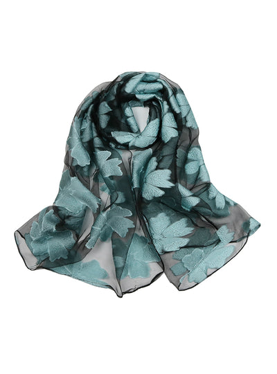 High-Quality Organza Lady Elegant Hijab Wraps