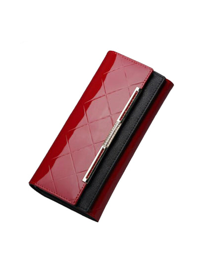 Design Ladies Party Clutch Patent Leather Purses