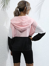 Loose Sunscreen Stitching Sports Jacket