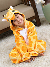 Christmas Pajamas Kids Children's Onesie Giraffe