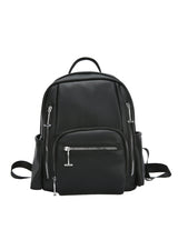 Retro PU Street Ladies Backpack
