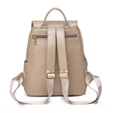 Soft PU Simple Casual Ladies Backpack