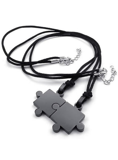 Mens Womens Steel Puzzle Pendant Love 