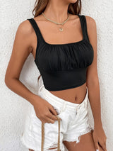 Sports Slim Strap Vest Top