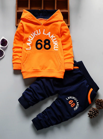 Baby Clothing Kids Hooded T-shirt And Pants