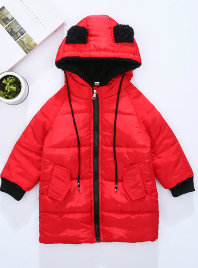 Girl's Padded Down Jacket Girls Winter Coats