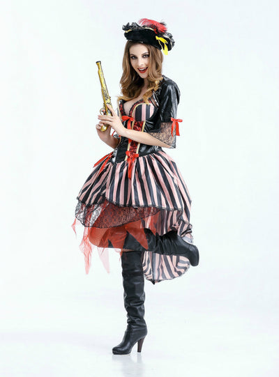 Halloween Pirate Costume Female Cosplay Game Role