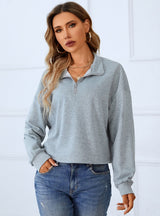 Women Casual Zipper Top Tank