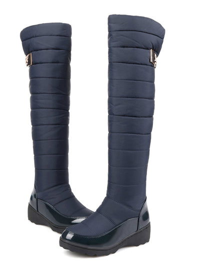 Snow Boots Platform Fur Over The Knee Boots 