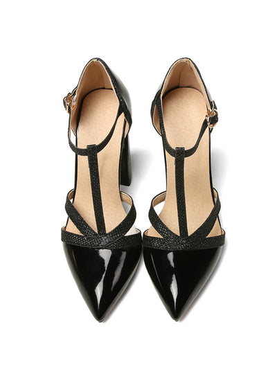 Pointed Toe Shallow Single Shoes High Heels 