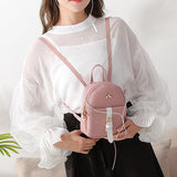 Women's Mini Backpack Luxury PU Leather