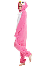Pink Penguin Pajama Winter Women Sleepwear 