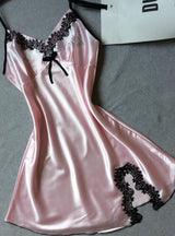Plus Size Nightdress Lace Sleepwear Nightwear For Women