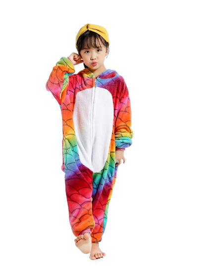 Fish Rainbow Unicorn Kigurumi Onesie Child Kids