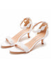 Flower Shallow Sandals Wedding Shoes