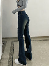 Retro Slim Hip-lifting Slim Jeans