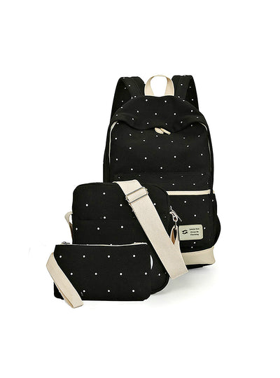 3pcs Set Bag High Quality Ladies School Bag for Teenager