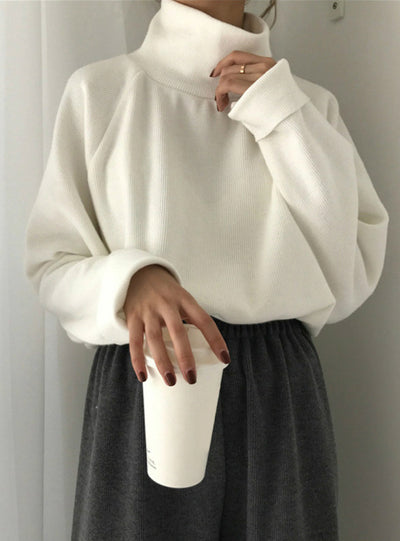 Women's Sweaters Casual Loose Long Sleeve Knitted Jumper