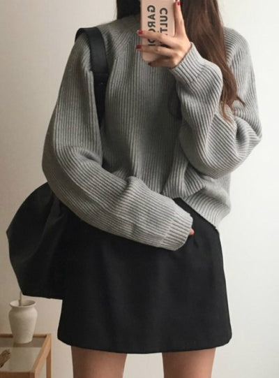 Ladies Full Sleeve Women Knitting Sweater 