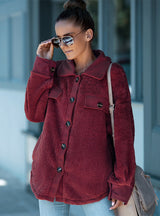 Women Warm Top Wool Coat