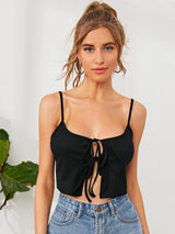 Sexy Openwork Strap Slim Sling Vest