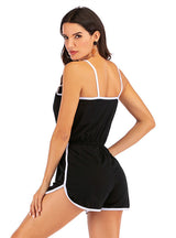 Yoga Shorts Sling Jumpsuit