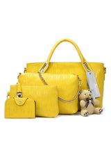 Top-Handle Bags Female Famous Brand PU Leather 