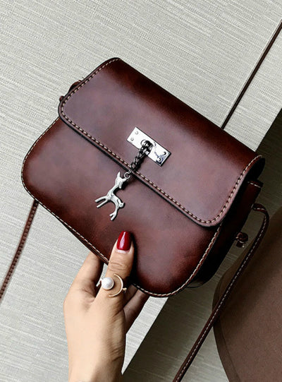 Cross Body Bag PU Leather Mini Female Shoulder Bag