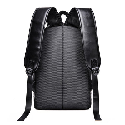 PU Backpack Large Capacity Student Bag