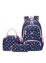 Printed Middle School Students Backpack Set