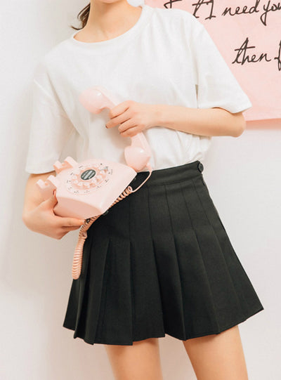 Women's Fashion Slim Waist Casual Tennis Skirts