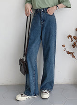 High Waist Loose Women Denim Jeans