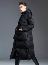 Padded Loose Hooded Down Jacket