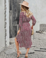 Women Long Casual Button Dress
