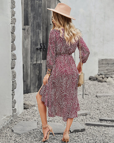 Women Long Casual Button Dress