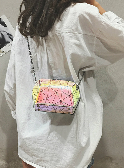 Chain Bag Single Shoulder Slung Over Shell Bag